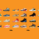 Illustration for article titled 40 Years of Nikes Most Iconic Shoe Designs, Visualized
